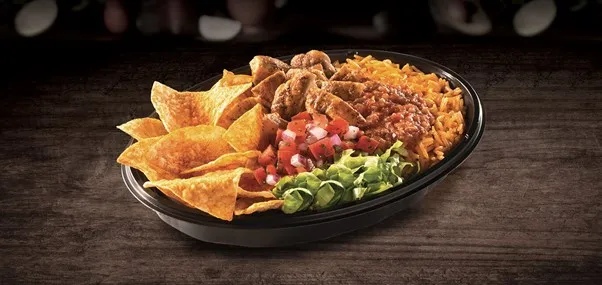 Bell Rice, 1. Taco Supreme, 2. Crunchwrap Supreme, 3. Chicken Quesadilla, 4. Naked Chicken Burrito, 5. Grilled Stuffed Burrito, 6. Kickin’ Chicken Taco, 7. Chickstar, 8. Bell Rice