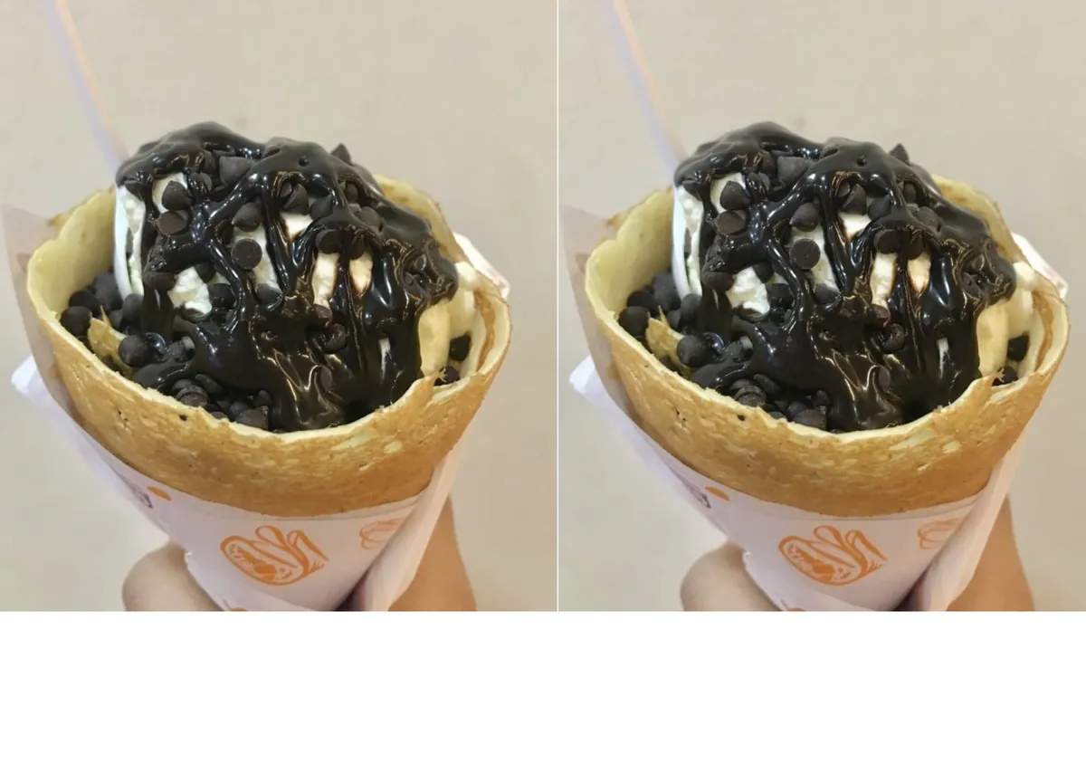 Crispy Choco Chips, Rekomendasi Menu D’Crepes, Menu The Savory Crepes, Menu The Sweet Crepes, Menu Ice Cream Crepes