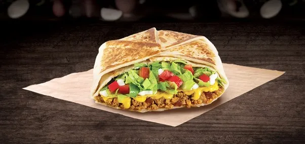 Crunchwrap Supreme, 1. Taco Supreme, 2. Crunchwrap Supreme, 3. Chicken Quesadilla, 4. Naked Chicken Burrito, 5. Grilled Stuffed Burrito, 6. Kickin’ Chicken Taco, 7. Chickstar, 8. Bell Rice