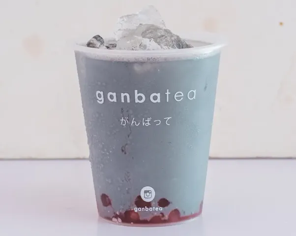 Dirty Ganbamilk Tea, 1. Momotarou Peach, 2. Miyazaki Mango, 3. Amanatsu Triple Citrus, 4. Siam Mango Kurimu, 5. Matcha Beri, 6. Coco Kurimu, 7. Shotoku Kyoho, 8. Ichigo Soursop, 9. Chocoreto, 10. Ogura Tusoto, 11. Strawberry Milku, 12. Dirty Ganbamilk Tea