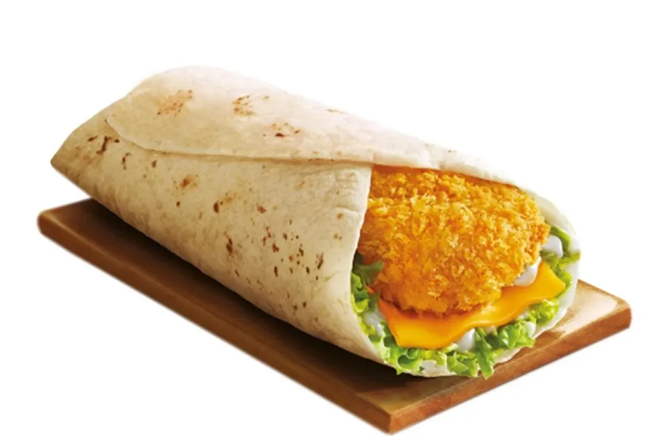 Fish Snack Wrap, 1. Beef Burger, 2. Chicken Burger, 3. Regular Fries, 4.  Honey Garlic Chicken Rice McD, 5. Rica Rica Chicken Rice McD, 6. Fish Snack Wrap, 7. Chicken Fingers, 8. Spicy Chicken Bites, 9. Ice Cream Cone, 10. McFlurry