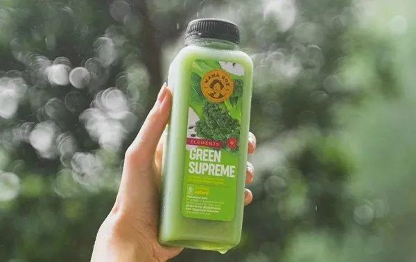 Green Supreme, 1. Almond Drink  , 2. Purple Meal Smoothie, 3. Green Delight, 4. Classic Orange, 5. Classic Guava, 6. Mighty Green, 7. Classic Kiwi, 8. Sweet Beet, 9. Turmeric Love, 10. Purple Freak, 11. Green Supreme