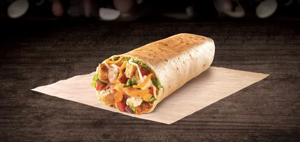 Grilled Stuffed Burrito, 1. Taco Supreme, 2. Crunchwrap Supreme, 3. Chicken Quesadilla, 4. Naked Chicken Burrito, 5. Grilled Stuffed Burrito, 6. Kickin’ Chicken Taco, 7. Chickstar, 8. Bell Rice