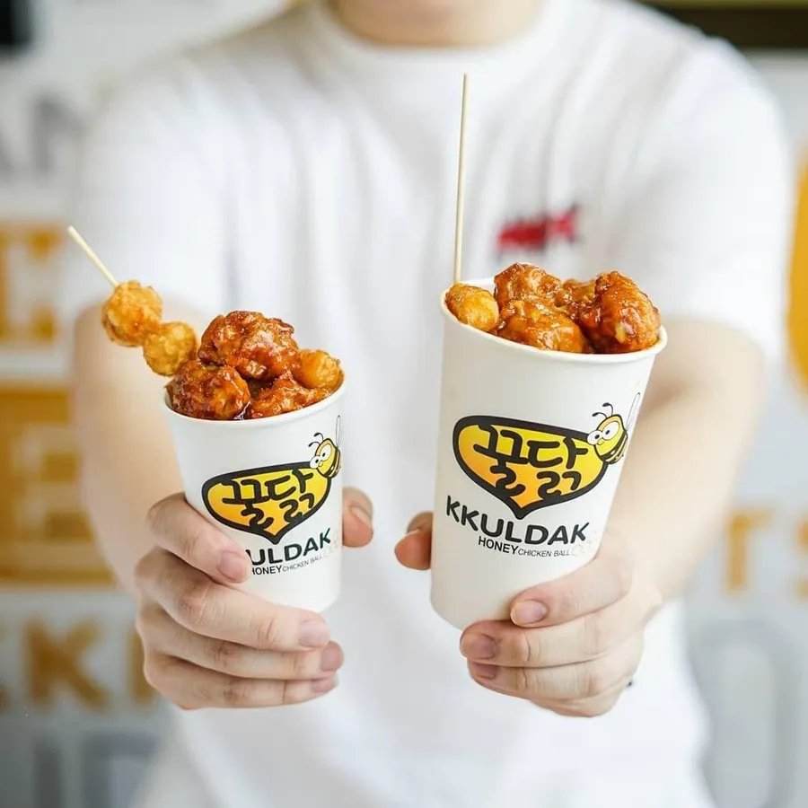 Honey Chicken Ball, Kategori Menu di Kkuldak, Menu Utama, Menu Sampingan, Menu Lunch Box