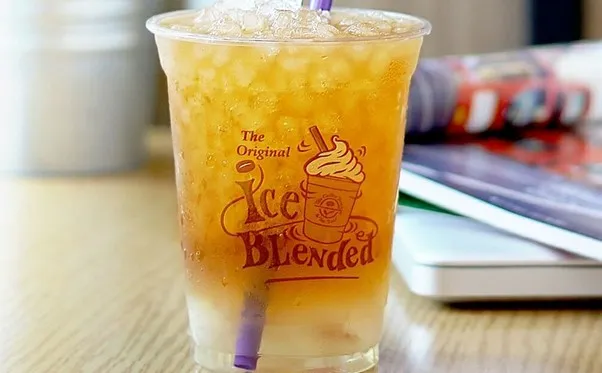 Iced Lychee Tea, 1. Hot / Iced Cappucino, 2. Hot / Iced Café Latte, 3. Hot / Iced Hazelnut Latte, 4. Hot / Iced Caramel Macchiato Latte, 5. Hot / Iced Swiss Mocca Latte, 6. Hot Tea, 7. Green Tea Latte, 8. Iced Lychee Tea, 9. Hot / Iced Double Chocolate, 10. Caramel Iced Blended