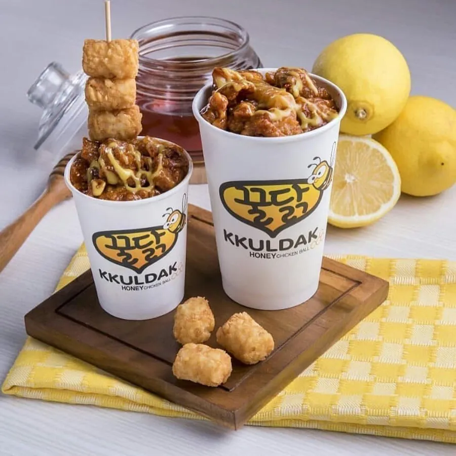 Peanut Karaage, Kategori Menu di Kkuldak, Menu Utama, Menu Sampingan, Menu Lunch Box
