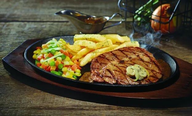 Prime Rib Eye, 1. Prime Sirloin, 2. Prime Sirloin Original, 3. Prime Tenderloin, 4. Prime Rib Eye, 5. Supreme Rib Eye, 6. Supreme Sirloin, 7. Chicken Steak, 8. Grilled Salmon, 9. Lamb Chop