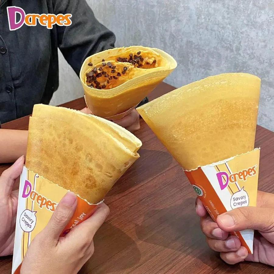 Rekomendasi Menu D’Crepes, Rekomendasi Menu D’Crepes, Menu The Savory Crepes, Menu The Sweet Crepes, Menu Ice Cream Crepes