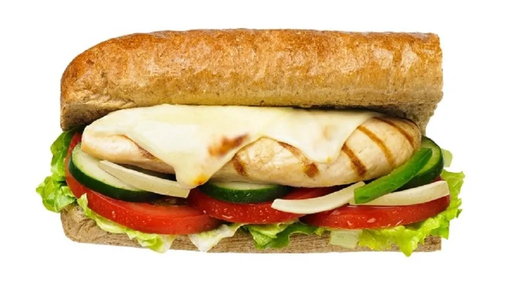 Roasted Chicken, 1. Italian BMT, 2. Steak and Cheese, 3. Tuna Mayo, 4. Chicken Teriyaki, 5. BBQ Chicken, 6. Spicy Italian, 7. Veggie Delite, 8. Chicken Slice, 9. Roasted Chicken, 10. Egg Mayo
