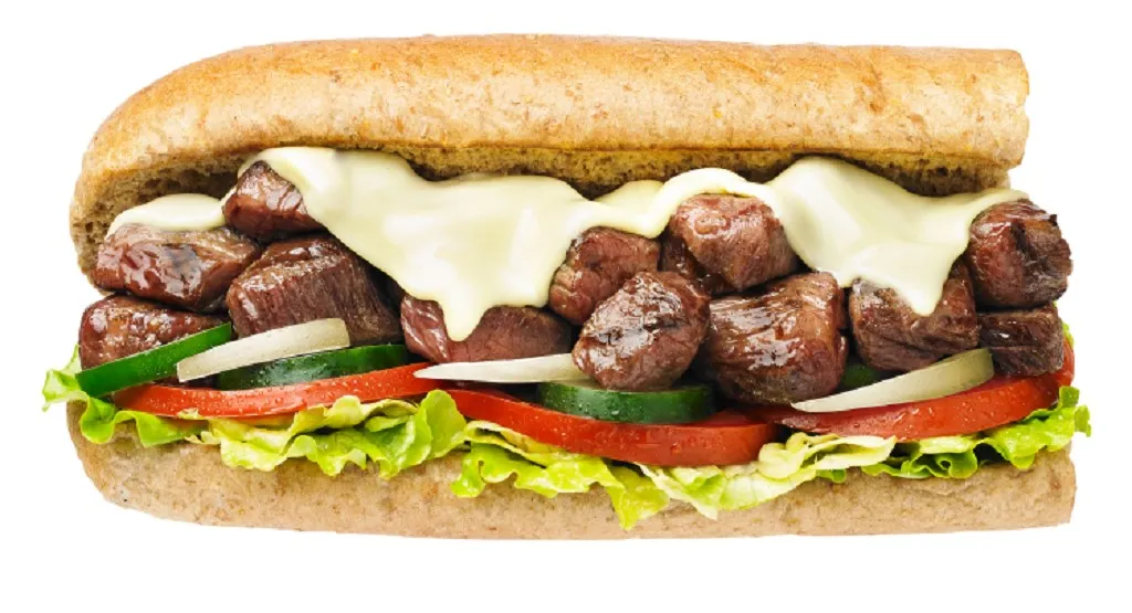 Steak and Cheese, 1. Italian BMT, 2. Steak and Cheese, 3. Tuna Mayo, 4. Chicken Teriyaki, 5. BBQ Chicken, 6. Spicy Italian, 7. Veggie Delite, 8. Chicken Slice, 9. Roasted Chicken, 10. Egg Mayo