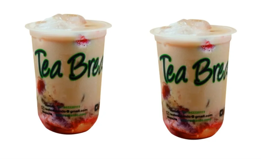 Strawberry Milk Tea, Signature Milk Tea, The Special Tea, Fantastic Tea Break, Bombastic Ice Cream, Hot Series Tea Break