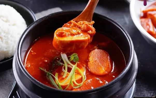 Sundubu Jjigae with Rice, 1. Chicken and Cheese Myeongdong, 2. Sindadong Tteokbokki, 3. Tteokbokki Original with Cheese, 4. Ramen Original, 5. Nasi Goreng Kimchi, 6. Sundubu Jjigae with Rice, 7. Kimbap, 8. Ommaffin Donut, 9. Croffle, 10. Iced Citroen