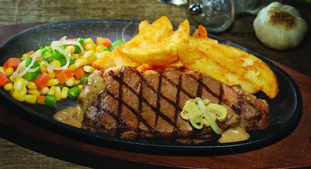 Supreme Sirloin, 1. Prime Sirloin, 2. Prime Sirloin Original, 3. Prime Tenderloin, 4. Prime Rib Eye, 5. Supreme Rib Eye, 6. Supreme Sirloin, 7. Chicken Steak, 8. Grilled Salmon, 9. Lamb Chop