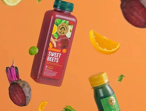 Sweet Beet, 1. Almond Drink  , 2. Purple Meal Smoothie, 3. Green Delight, 4. Classic Orange, 5. Classic Guava, 6. Mighty Green, 7. Classic Kiwi, 8. Sweet Beet, 9. Turmeric Love, 10. Purple Freak, 11. Green Supreme