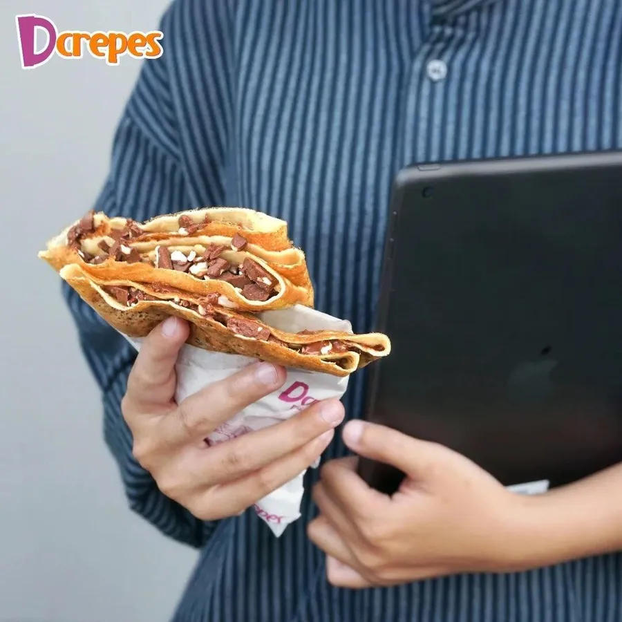 Silver Queen Crepes, Rekomendasi Menu D’Crepes, Menu The Savory Crepes, Menu The Sweet Crepes, Menu Ice Cream Crepes
