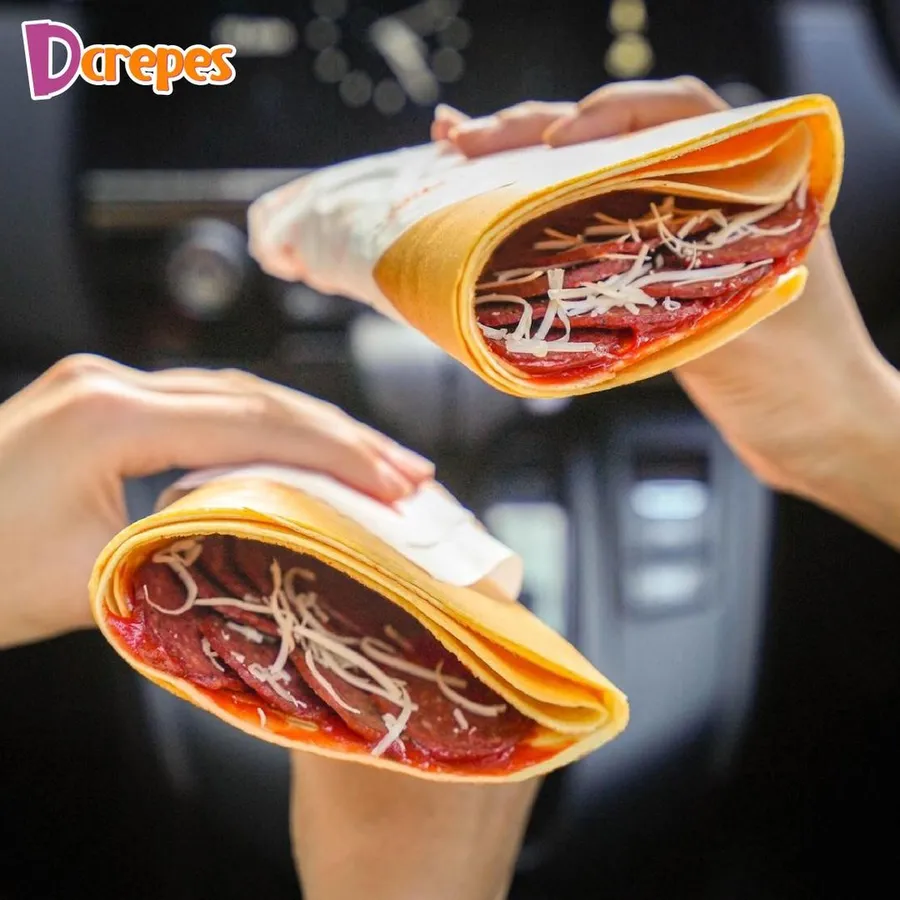Smoked Beef and Cheese, Rekomendasi Menu D’Crepes, Menu The Savory Crepes, Menu The Sweet Crepes, Menu Ice Cream Crepes