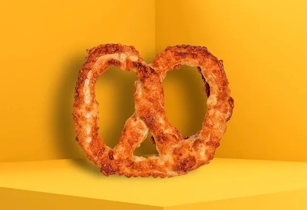 Triple Cheese, 1. Original Pretzel, 2. Caramel Almond, 3. Cinnamon Sugar, 4. Triple Cheese, 5. Cheese Galore Pretzel, 6. Cheesy Dog Bites, 7. Almond Choco Cream Cheese Stix, 8. Cheezy Pretzel Dog, 9. Éclair Stix, 10. Almond Cheese Cream Stix, 11. Pepperoni