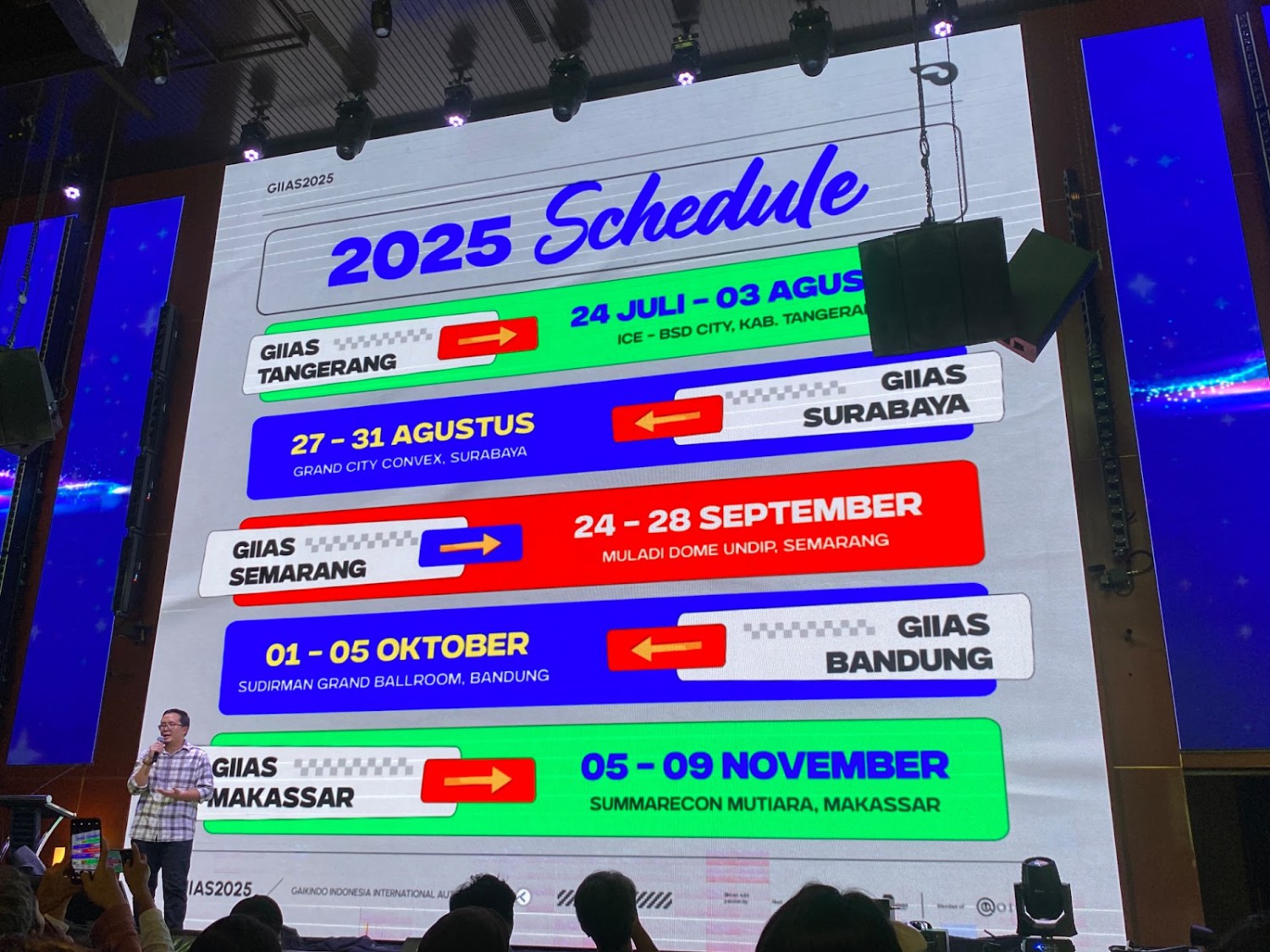 berita, Berita Otomotif, news, GIIAS 2025, Rangkaian GIIAS 2025 Makin Meriah Diikuti Lebih dari 55 Merek, Dari ICE BSD hingga Makassar!, Optimisme Industri Otomotif Nasional, Pameran dengan Variasi Merek Terlengkap, Deretan Merek Peserta GIIAS 2025, GIIAS The Series Tambah Kota Baru: Makassar