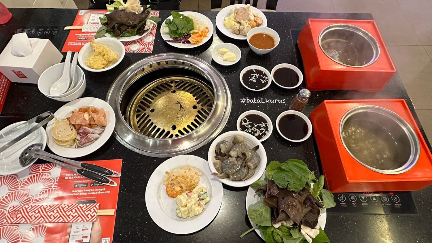 1. Kintan Buffet Central Park, 2. Daebak Korean BBQ Cengkareng, 3. Wangja Korean BBQ Puri Indah, 4. Hanamasa Mall Taman Anggrek, 5. The Gallery Restaurant, 6. Steak 21 Central Park, 7. Shaburi, 8. Gyu-Kaku Japanese BBQ, 9. Kappa Sushi, 10. Hachi Grill Puri Indah
