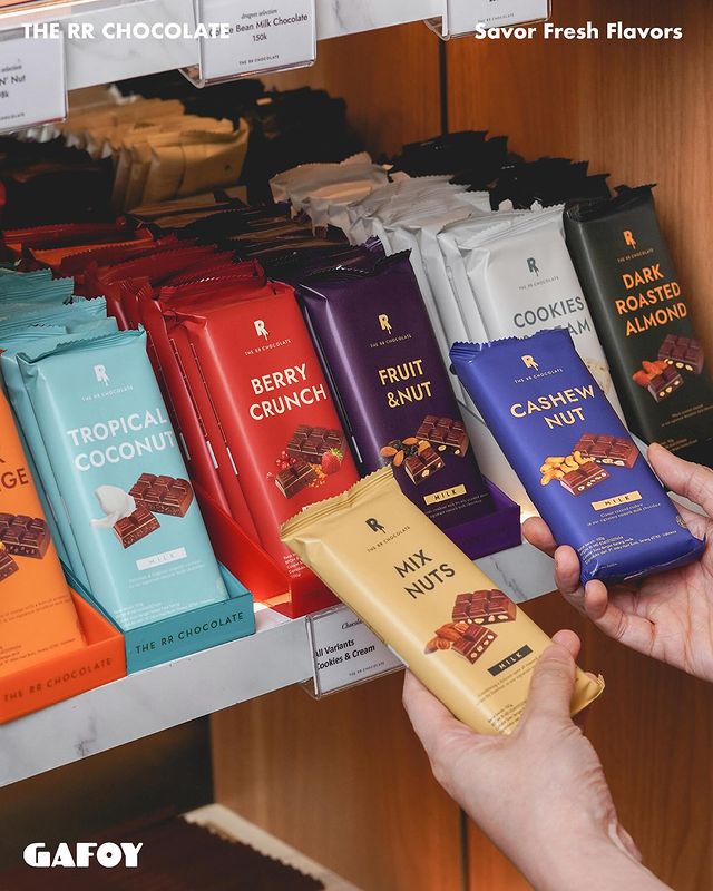 Gafoy, Destinasi Kuliner Baru di Kelapa Gading, 1. The RR Chocolate, 2. Cold Moo, 3. Osteria Gia, 4. Chanba, 5. Fujin Izakaya