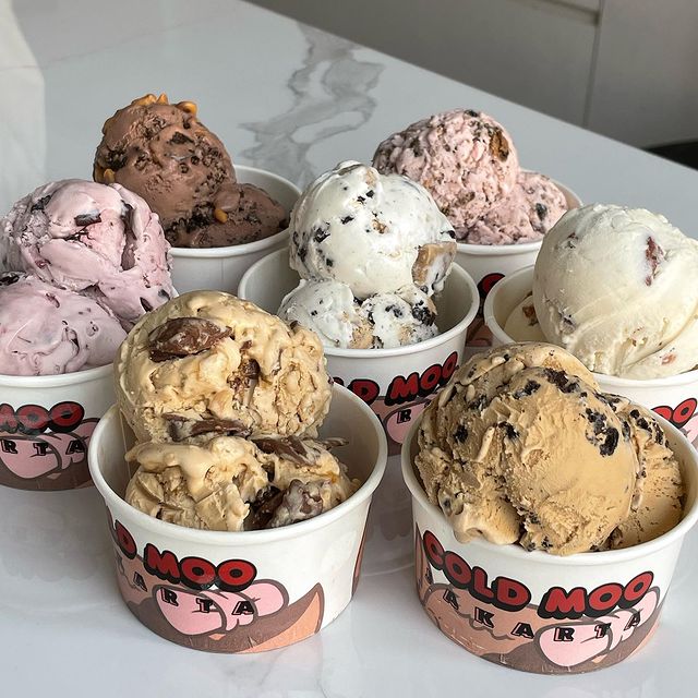 Gafoy, Destinasi Kuliner Baru di Kelapa Gading, 1. The RR Chocolate, 2. Cold Moo, 3. Osteria Gia, 4. Chanba, 5. Fujin Izakaya