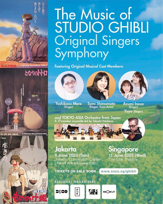 Konser Ghibli Jakarta 2025: Ini Jadwal dan Tiketnya!