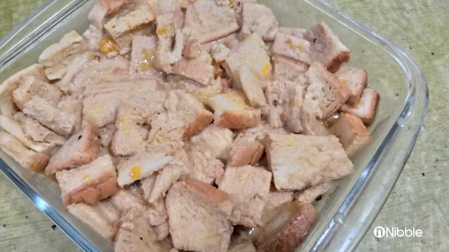 Resep Puding Roti Tawar, BIsa Kukus atau Panggang