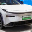 Toyota bZ3X launched in Hong Kong and Macau; RHD model to go to Japan, UK, Australia, NZ, Singapore
