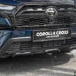 2026 Toyota Corolla Cross HEV GR Sport – new grille, extra GR logos, sportier cabin, same RM149k price