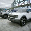 Jetour T1 spotted in Malaysia – less rugged-looking SUV compared to T2; 1.5T or 2.0T; launching soon?