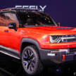 Geely Galaxy Cruiser headed to production – proper rugged REEV SUV, on sale in China end-2026
