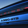 Alpine A390 debuts – tri-motor coupé-SUV with up to 470 hp; 89 kWh battery, up to 555 km range WLTP