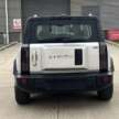 Chery X3 in China – rebadged iCaur 03, Jaecoo J6