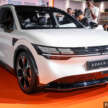 Zeekr 7X EV crossover on show, promo at PACE 2025
