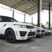 Kelantan JPJ seizes 13 luxury cars worth nearly RM5 mil – no road tax, insurance, <em>lesen</em>, fake number plates