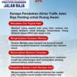 Jalan Raja KL ditutup sebahagiannya pada 9-15 Jun
