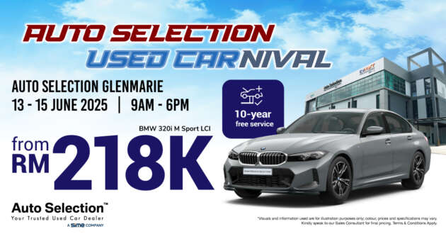 Great deals at Auto Selection EV NEXT Glenmarie, June 13-15 – special trade-in value, low interest rates