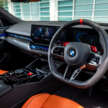 2025 BMW M5 launched in Malaysia – G90 is a 4.4L twin-turbo V8 PHEV, 727 PS/1,000 Nm, RM1.2 million