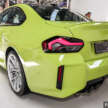 2025 BMW M2 launched in Malaysia – uprated S58 engine, now with 480 PS, 600 Nm; priced from RM651k