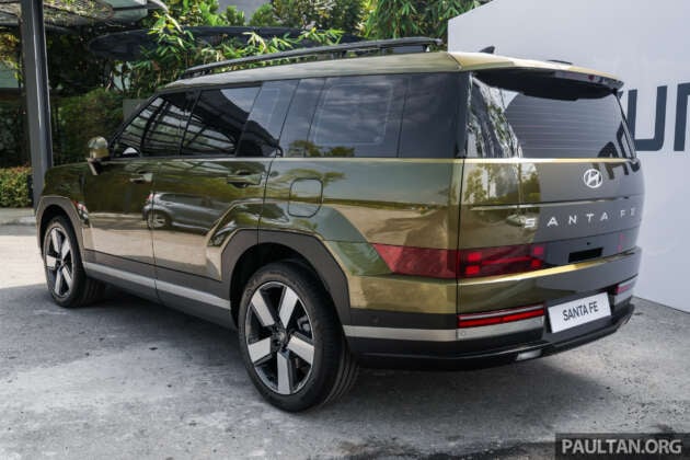 2025 Hyundai Santa Fe in Malaysia – 5th-gen hybrid, 2.5T petrol, 10 airbags, 8-yr warranty, fr RM225k