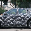 Perodua ‘QV-E’ EV spied again in Malaysia – sloping roofline, small side window revealed; debut in Q4 2025
