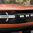 Ford Bronco New Energy in China: looks like Bronco, is actually an EV/REEV with 1,220 km total range