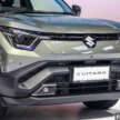 Suzuki eVitara production begins in India, to be exported to over 100 markets incl Malaysia, Japan