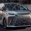 Lexus LM updated in Japan – better NVH, four-seat Executive variant gets relocated rear door switches