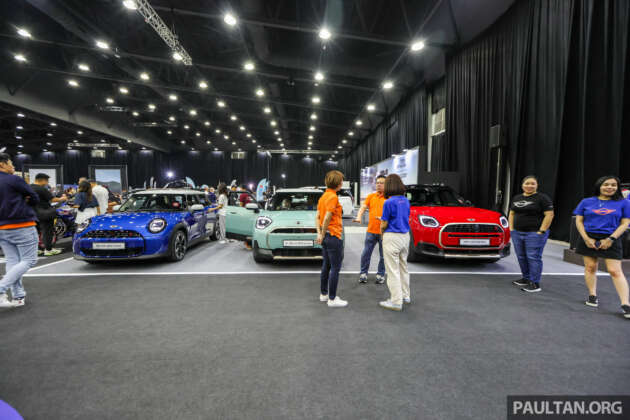 PACE 2025: BMW 218 Gran Coupé, MINI Aceman, BMW Motorrad F900 XR,  R1300GS, GSA on display at SCCC