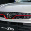 2025 Proton X50 1.5TD Executive facelift – new base model with full power and tech, 6 airbags, no ADAS