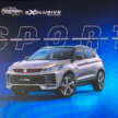 2025 Proton X50 facelift: full pics, specs and variant breakdown of major refresh; brief driving impressions, Engine: From three cylinders to four – power, efficiency up, Exterior: Gaping mouth, cleaner rear end, Interior: Unlike any Binyue – unique to X50?, Technology: Qualitative and quantitative quantum leaps, Very brief driving impressions, Variants and equipment: Raising the base; maybe not the bar