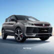 2025 Proton X50 facelift shown in Malaysia – live photos of major redesign, all-new interior, 4-cyl engine