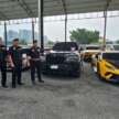 Kelantan JPJ seizes 13 luxury cars worth nearly RM5 mil – no road tax, insurance, <em>lesen</em>, fake number plates