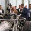 Agong visits NAMI in Russia, test drives Aurus Senat